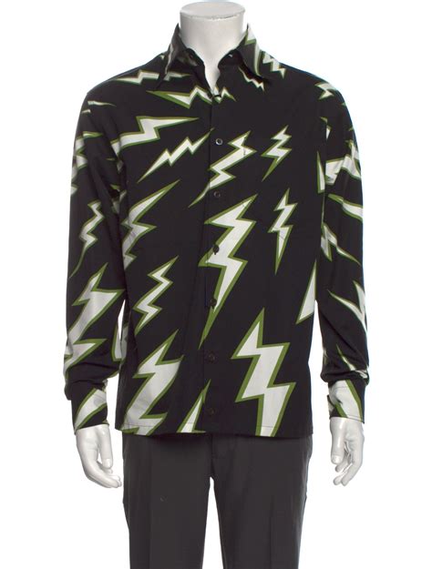 prada lightning bolt shirt|Prada Lightning Bolt Shirt .